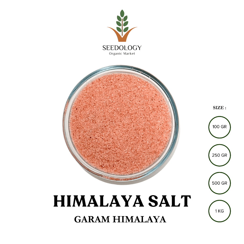 

Garam Himalaya - Himalayan Salt 1kg Premium / Sehat