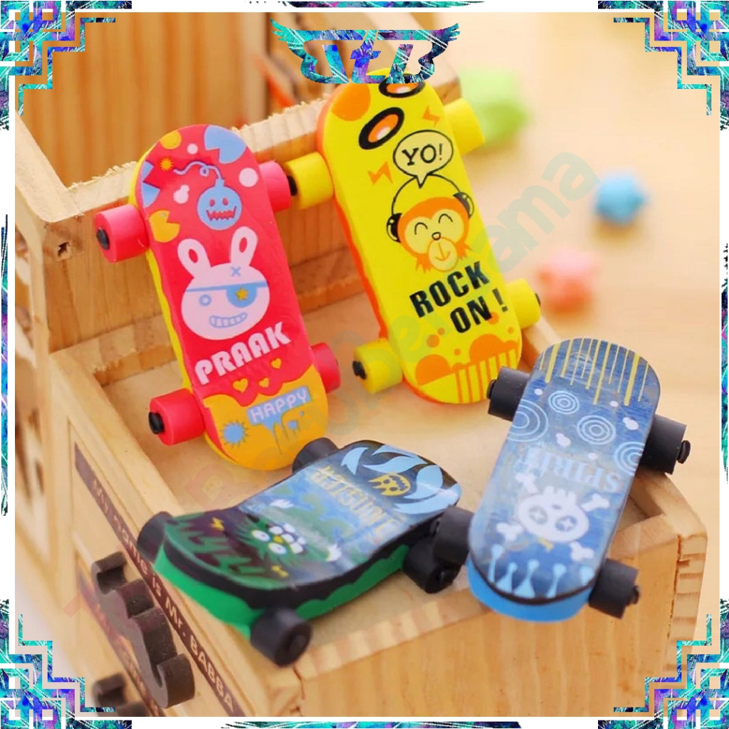 

TBB Penghapus Pensil Sekolah Karakter Skateboard S066