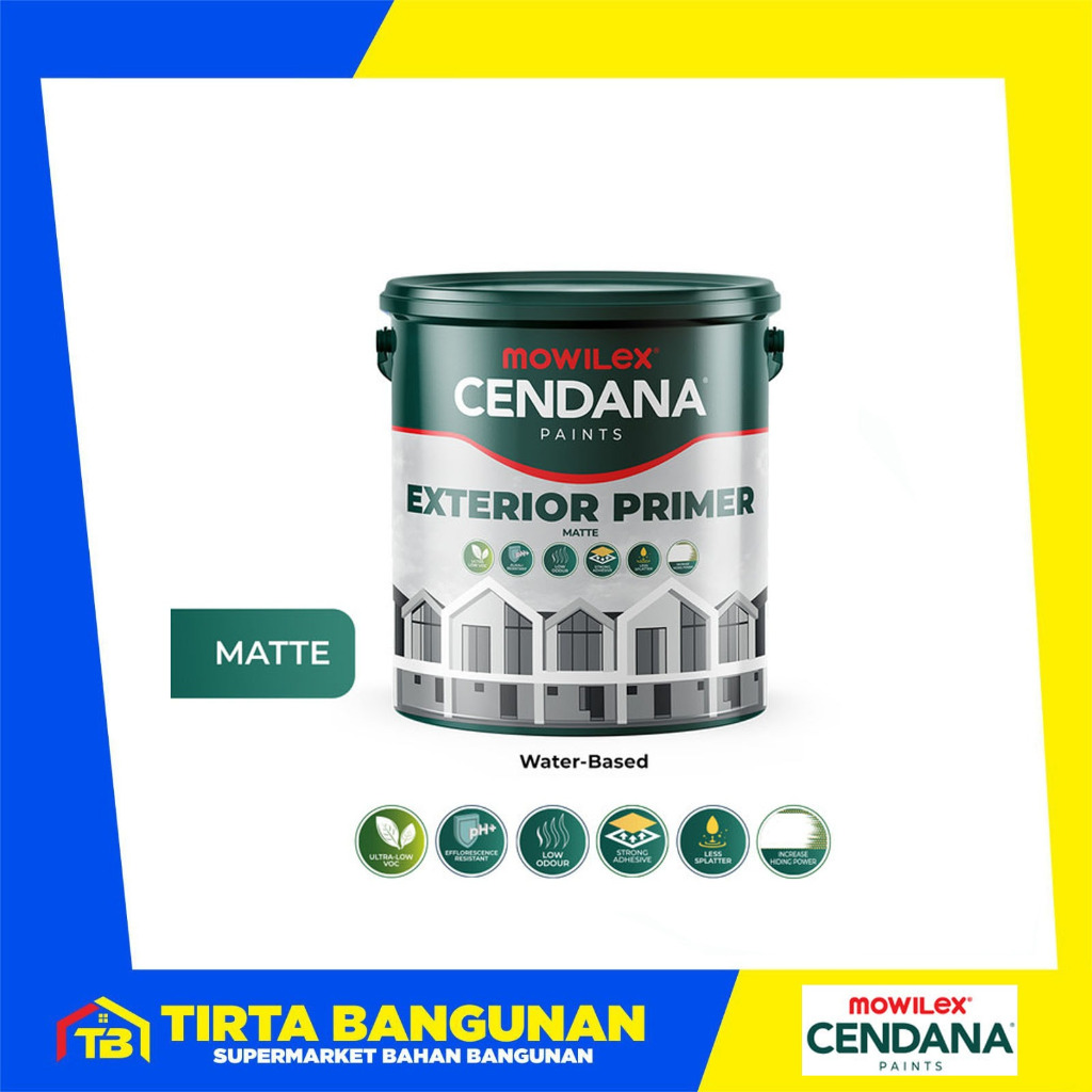 Mowilex Cendana Exterior Primer 4KG/ Cat Dasar Exterior