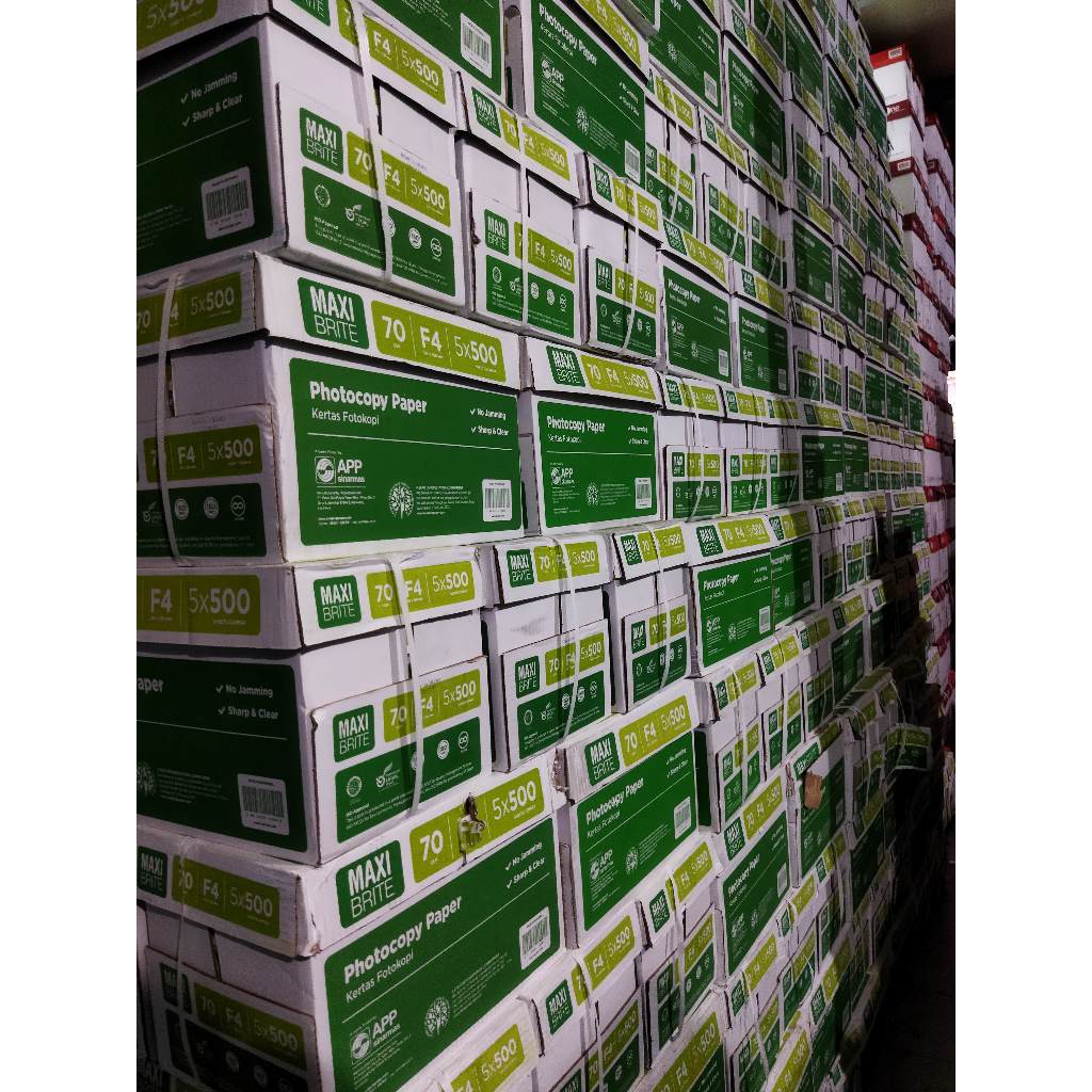 

Kertas HVS Maxi F4 70gr 1Box