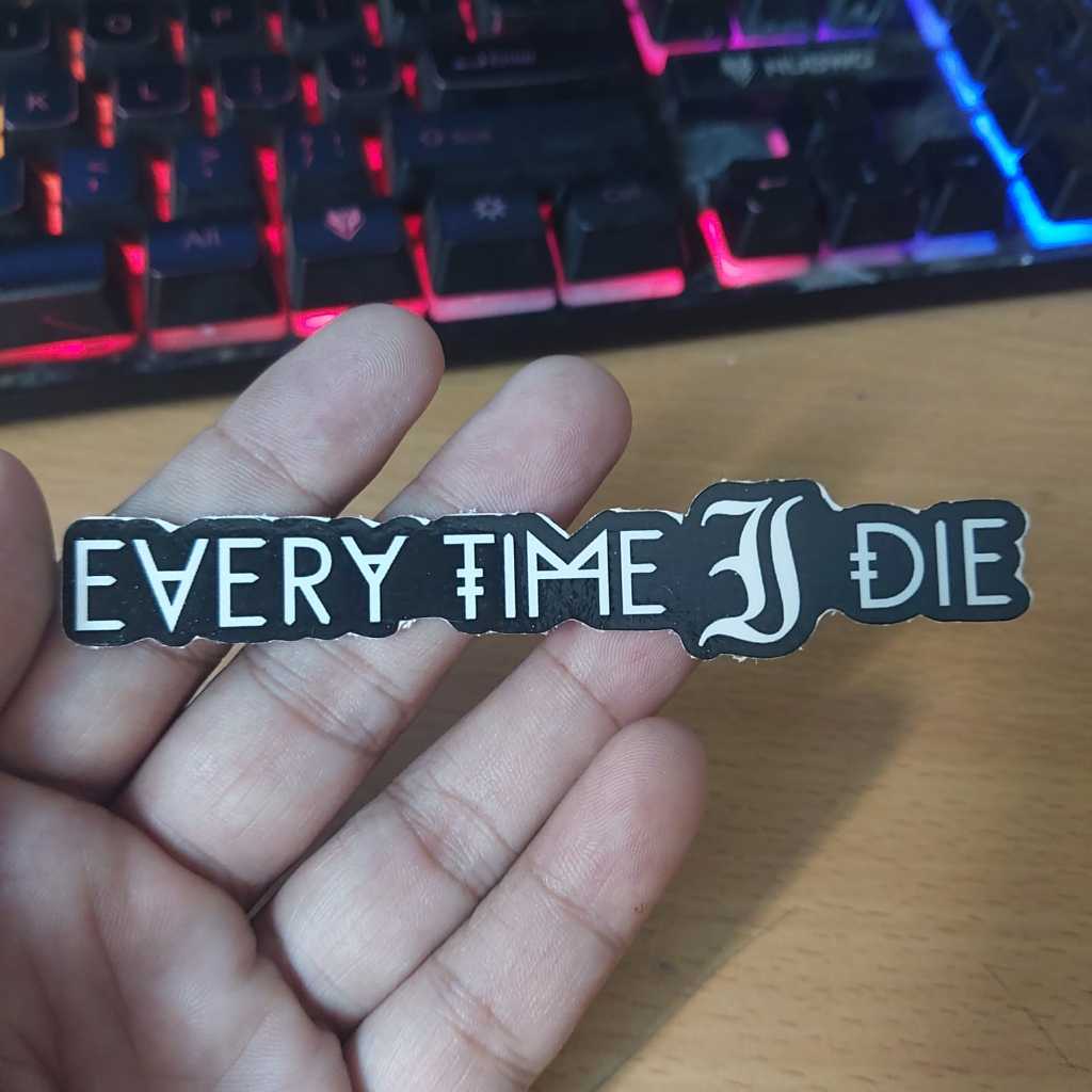 

STIKER BAND HARDCORE - EVERYTIME I DIE