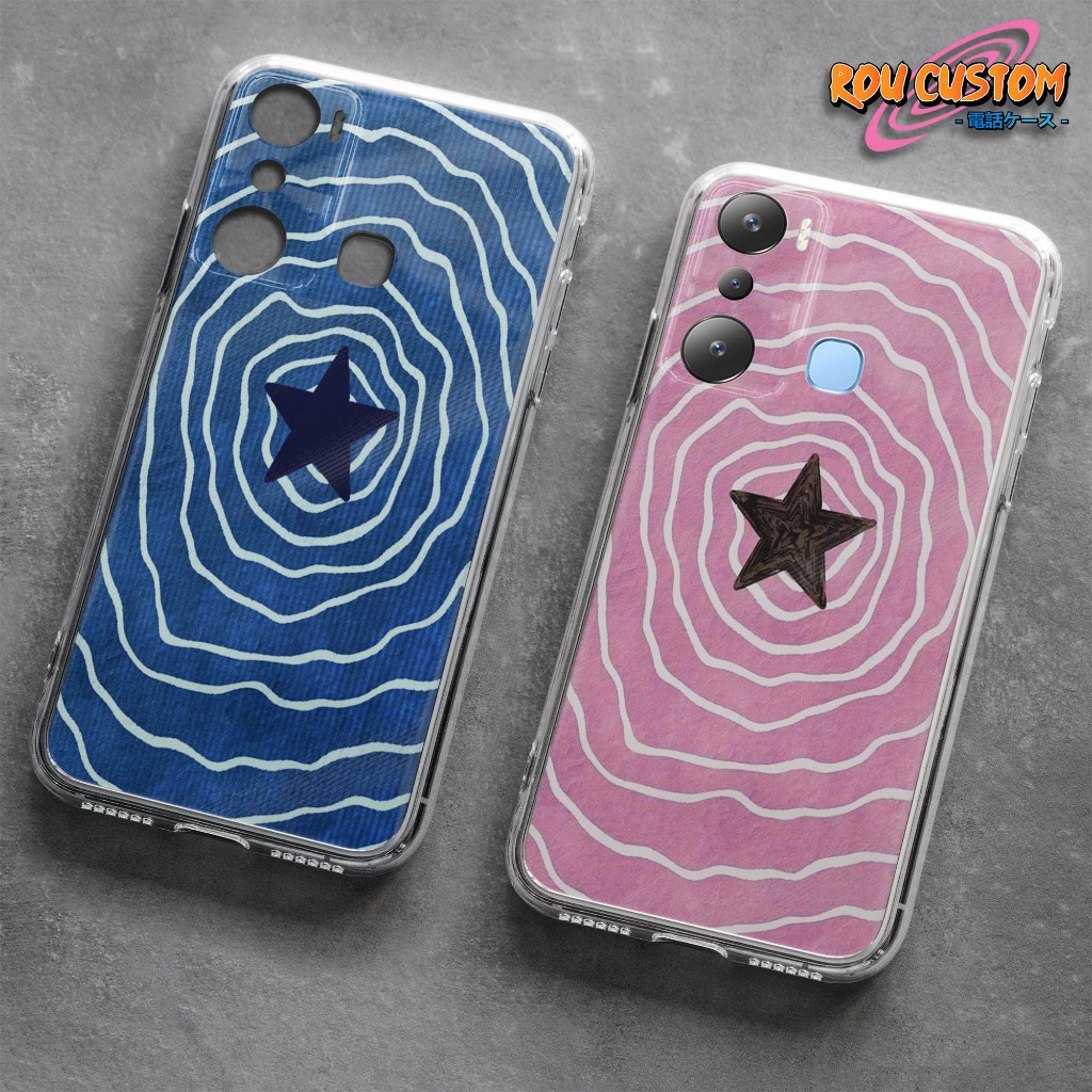 Case OPPO A57 2022 A77S A18 A38 A55 4G A58 4G A78 5G A58 5G TERBARU 2023 [ BINTANG ] Casing Hp Anime