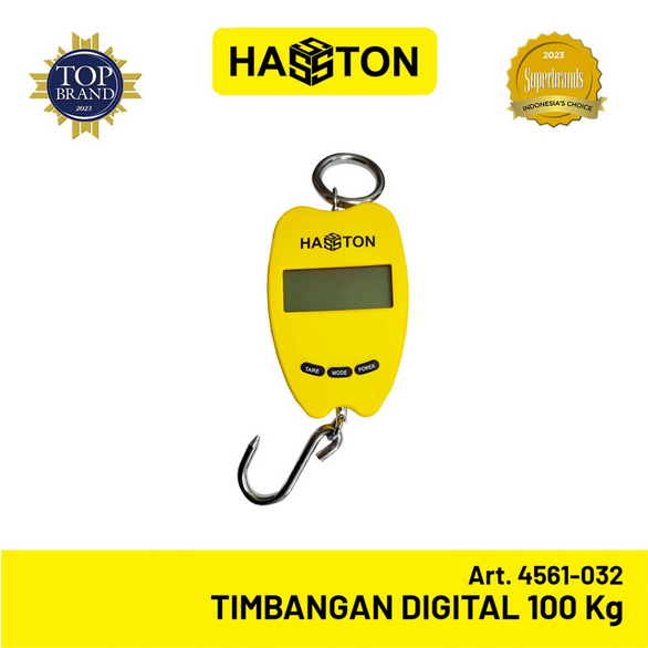 HASSTON 4561-032 Timbangan Gantung Digital Elektrik 100 Kg / timbangan haston 100 kg digital