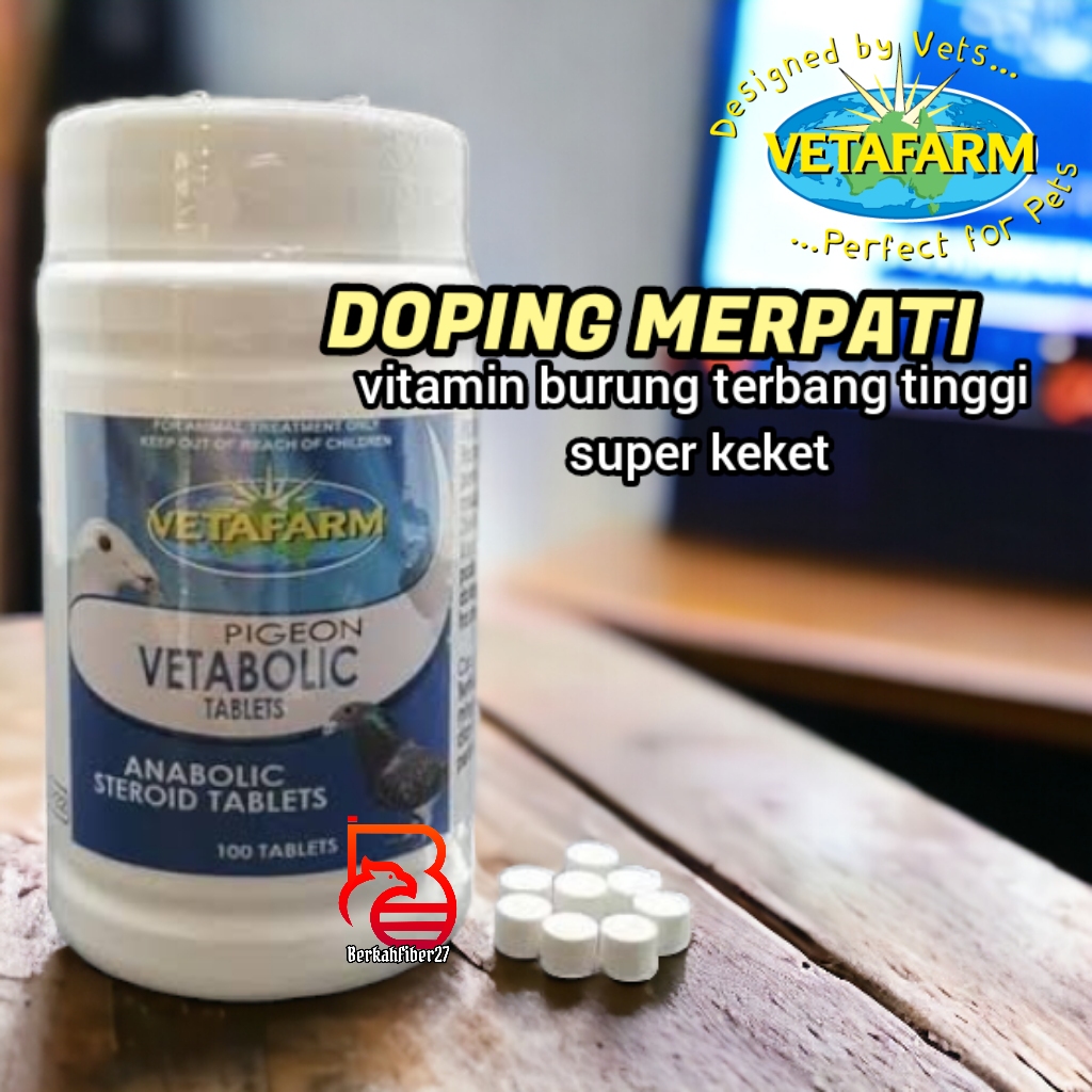 VETABOLIC VETAFARM PERBUTIR vetabolic vetafarm vitamin birung vitamin merpati vitamin dara