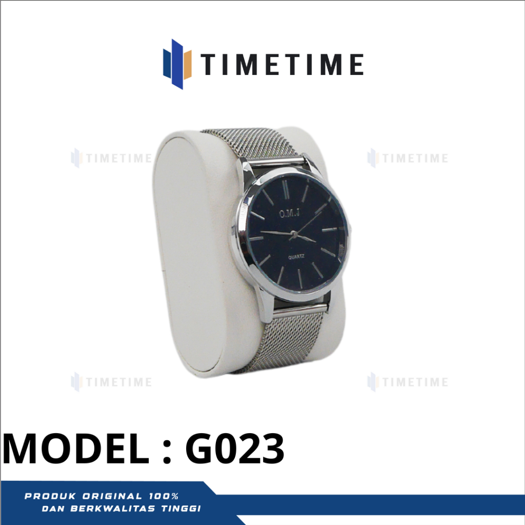 [ COD ] OMJ G023 JAM TANGAN UNISEX ANALOG WATCH FASHION ORIGINAL ELEGAN | BAHAN TIDAK MUDAH BERKARAT