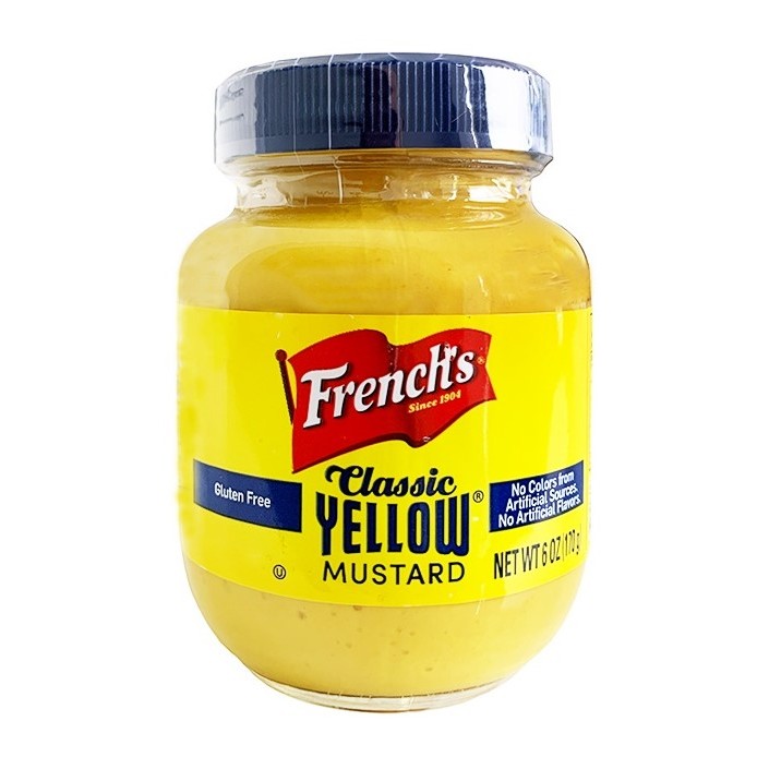 

French's Classic Yellow Mustard Free Jar 170g