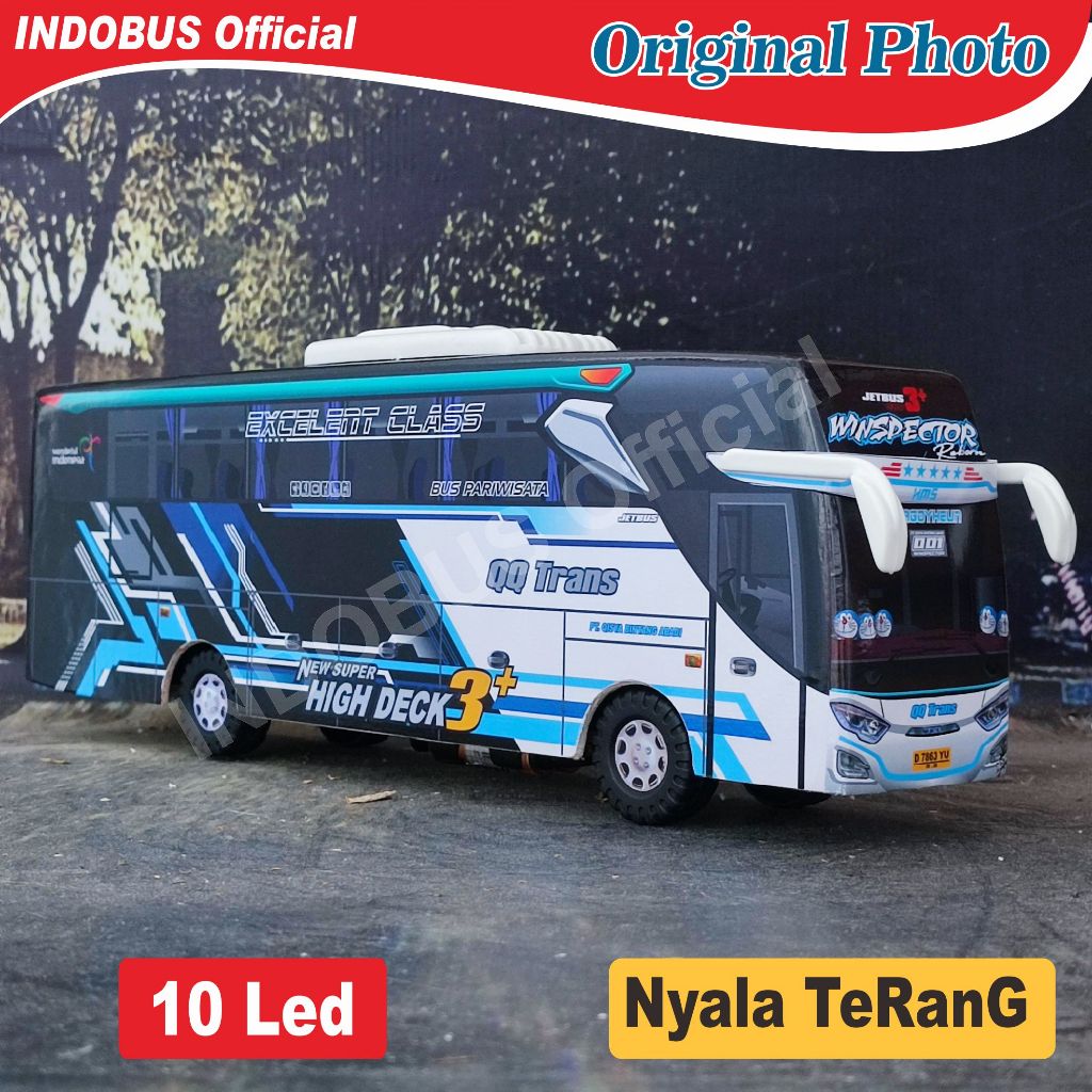 Miniatur Bus Bis QQ Trans WINSPECTOR