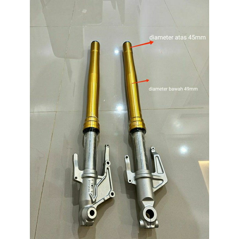 USD SHOCK HONDA CBR150R, PNP CB150R TANPA SEGITIGA HARGA DI ATAS UNTUK SATU PASANG KAKAN KIRI