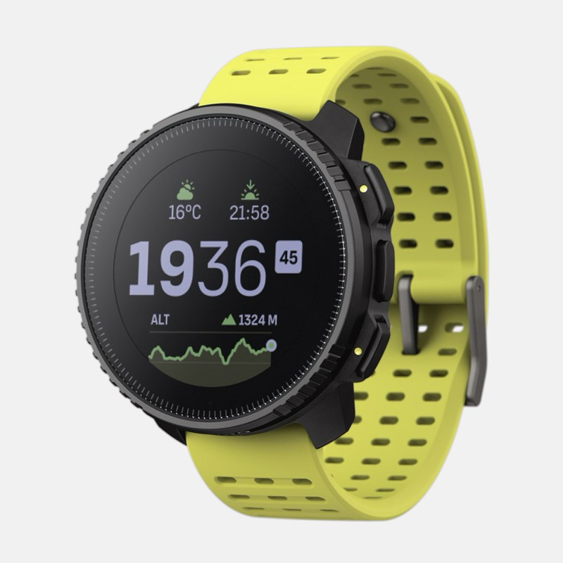 Suunto Vertical Black Lime Stainless SS050864000 Jam Tangan Smartwatch Original