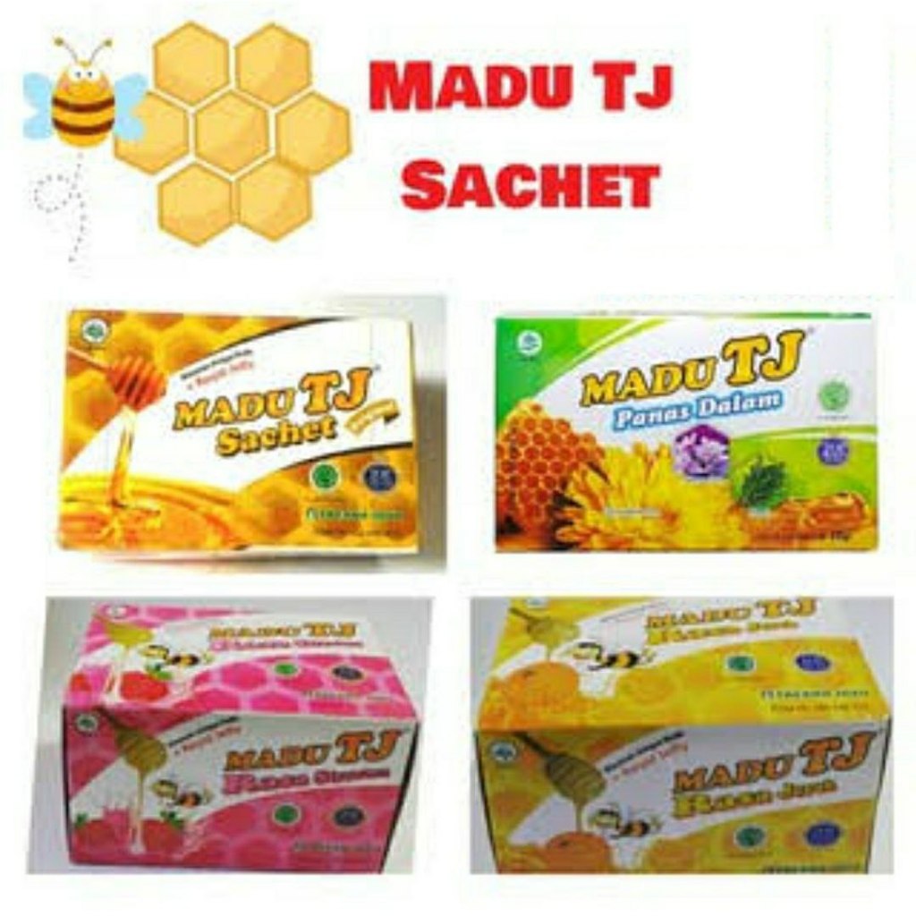 

Madu TJ Sachet Varian Rasa Original Jeruk Strawberry Panas Dalam - Jeruk