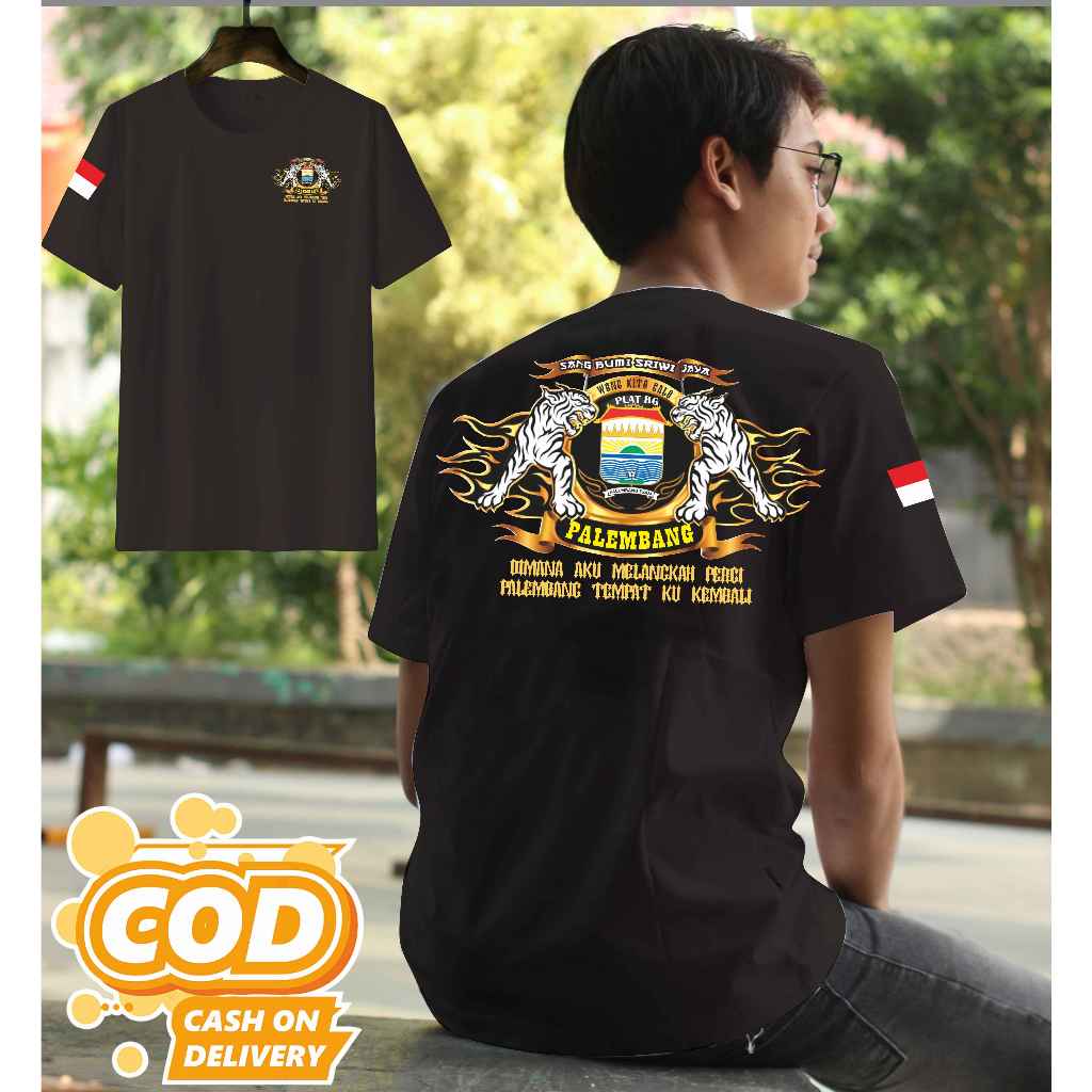KAOS TRENDY PALEMBANG WONG KITO GALO TRENDY HARGA PROMO