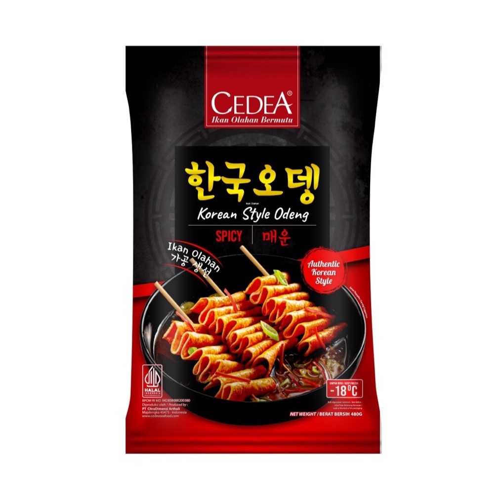 

Cedea Korean Odeng Spicy 480gr