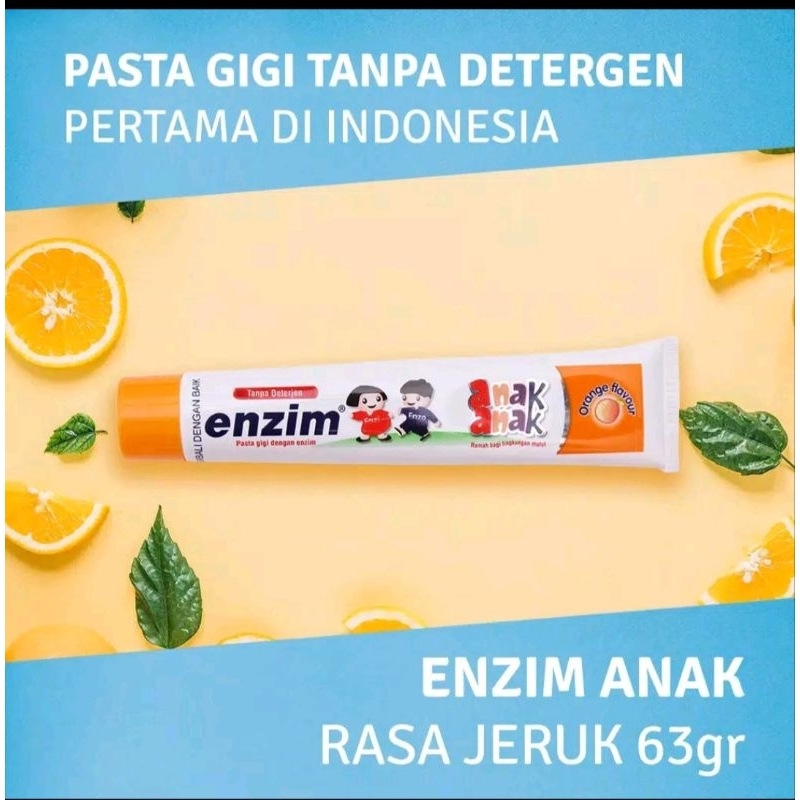 Pasta gigi Enzim Anak
