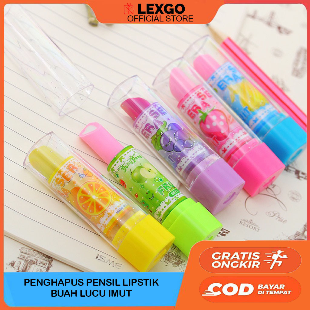 

Penghapus Pensil Bentuk Lipstik Karakter Kartun Warna Warni Alat Tulis Lucu Penghapus Motif Murah Alat Tulis Anak Alat Tulis Kantor ATK