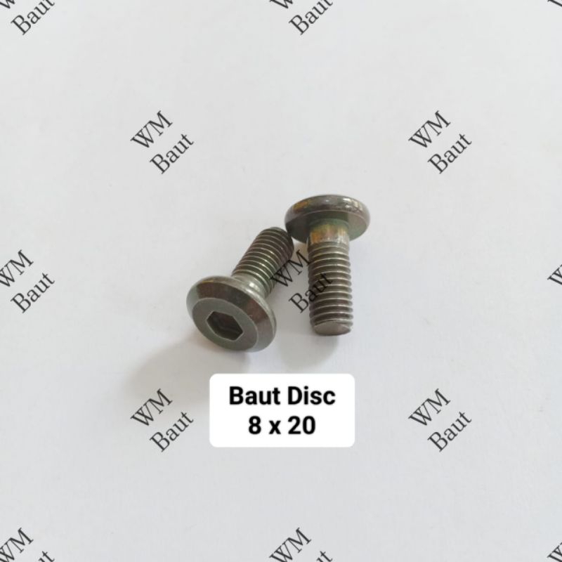 Baut Piringan Dis Cakram Yamaha 8x20 Mio Nouvo Xeon Fino