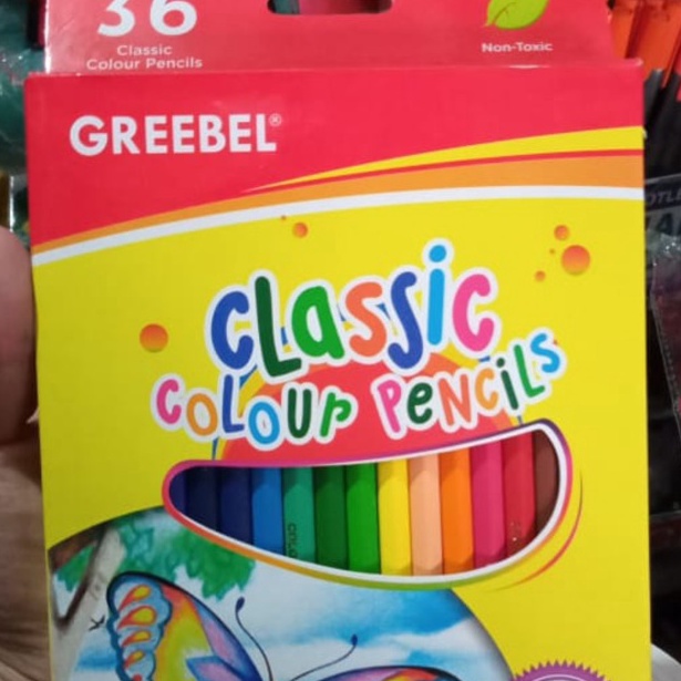 

Baru Pensil warna greebel 36 warna PY