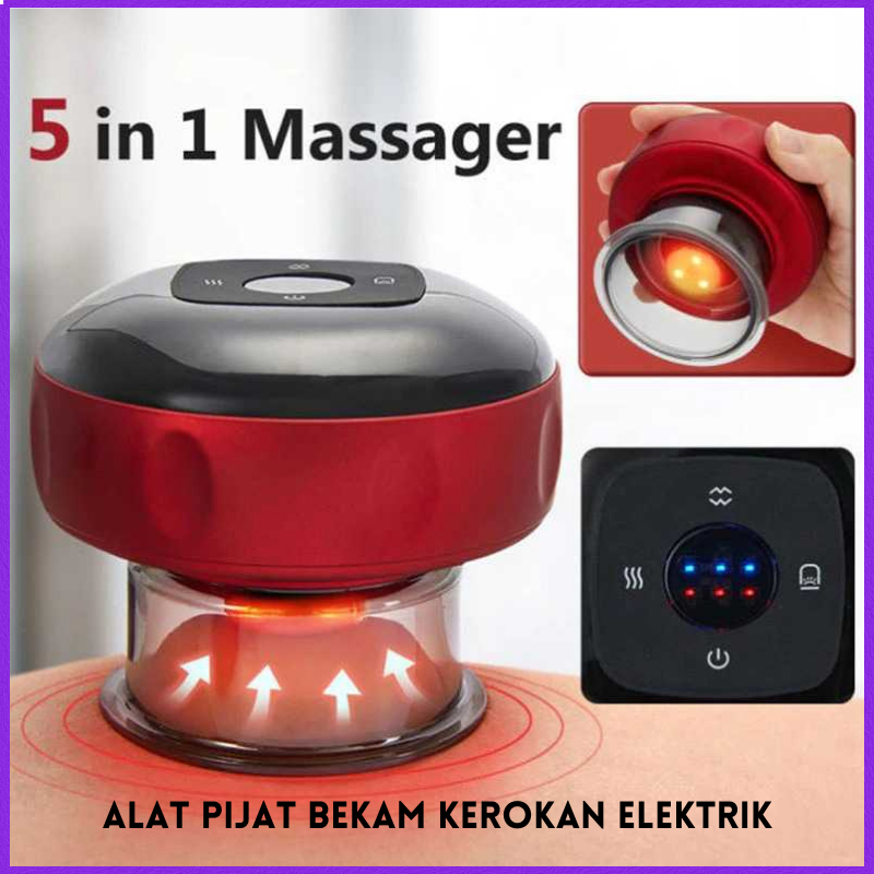 COD SUOLAER Alat Pijat Bekam Kerokan Elektrik Red Light Therapy Massager / alat pijat bekam elektrik