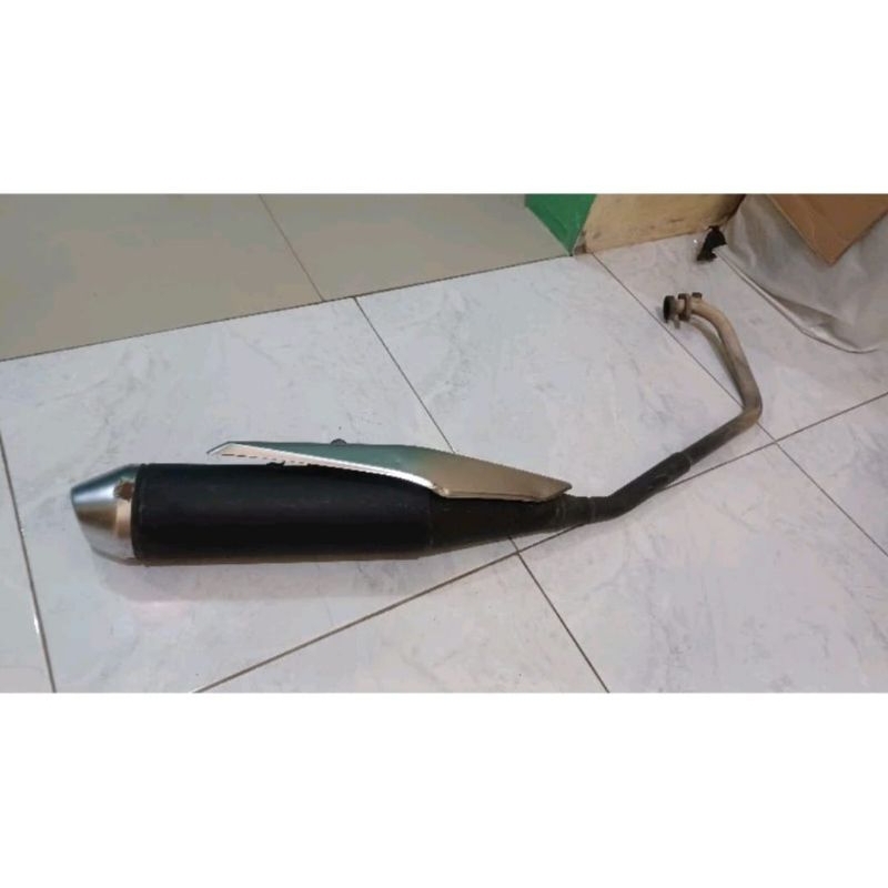 Kenalpot Setandar Suzuki Satria fu injeksi Original Copotan