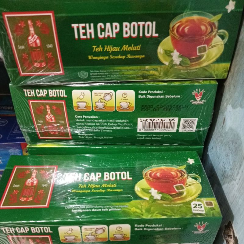 

Teh cap botol isi 25pc