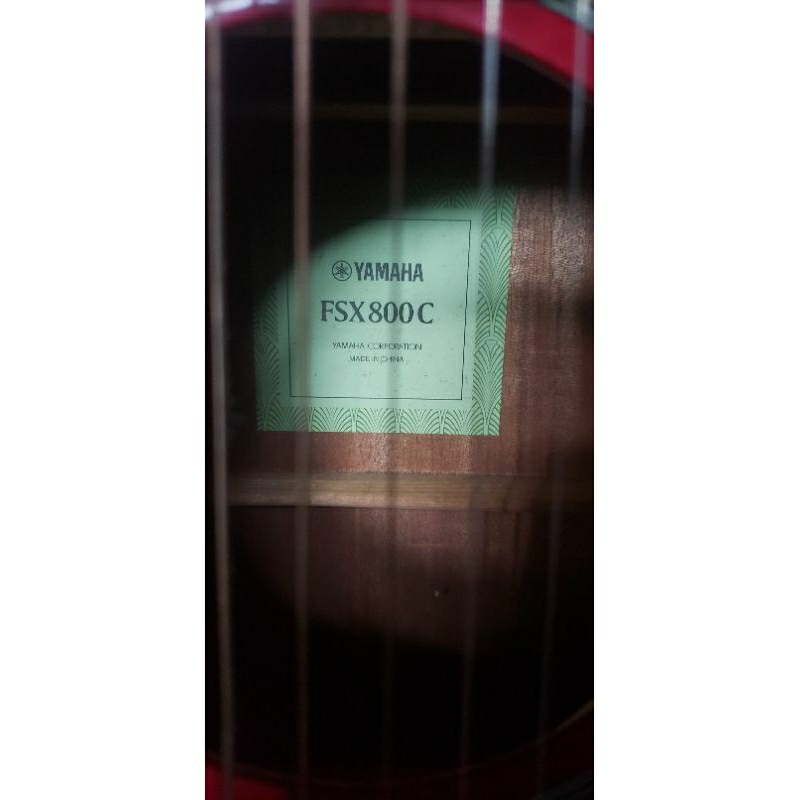 Gitar yamaha fsx800c original