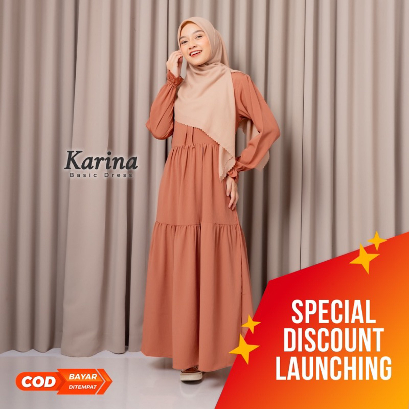 Karina Basic Dress by Jilbrave Official Shop Bukan Kimmy Dress Jilbrave Bukan Talea Dress jilbrave