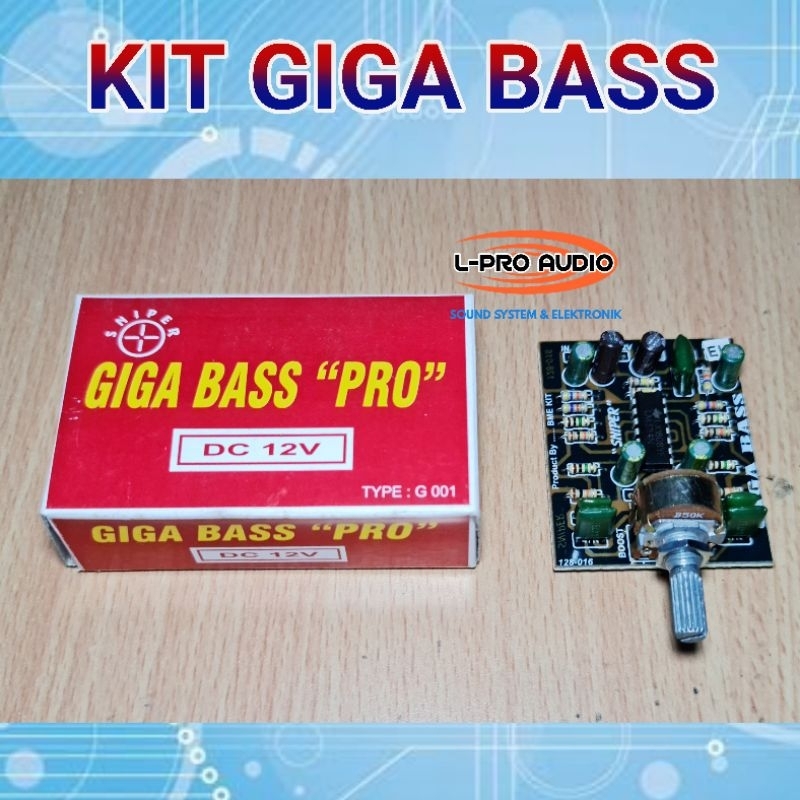 Kit giga bass penambah bass