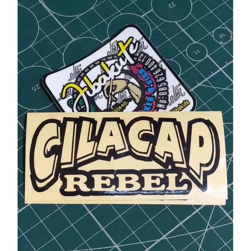 

cilacap #rebel - stiker