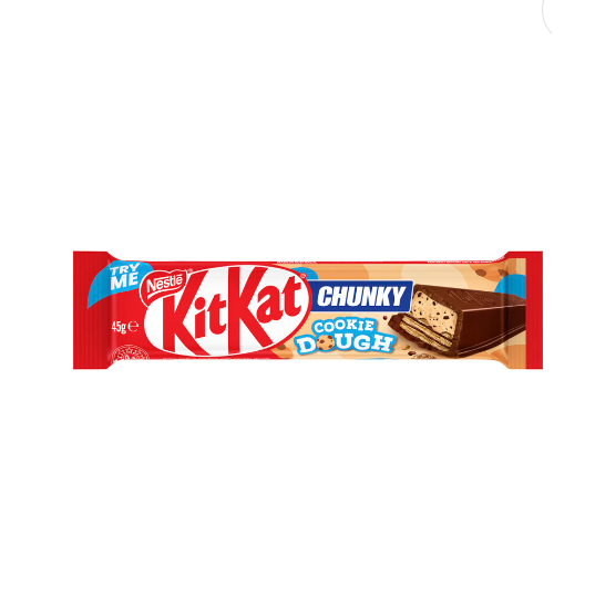 

Nestle Kitkat Chunky Cookie Dough Bar | 45g Australia