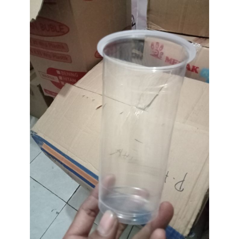 GELAS CUP 22 OZ  DATAR 8 GRAM MEREK OLALA TEBAL