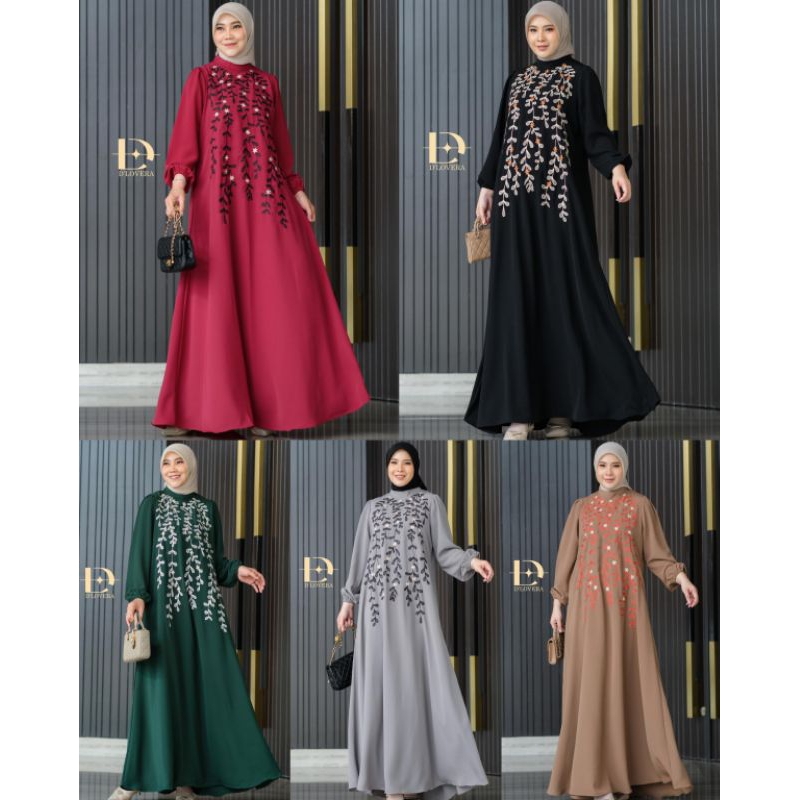 Gamis Dress Terbaru Yara by D'Lovera