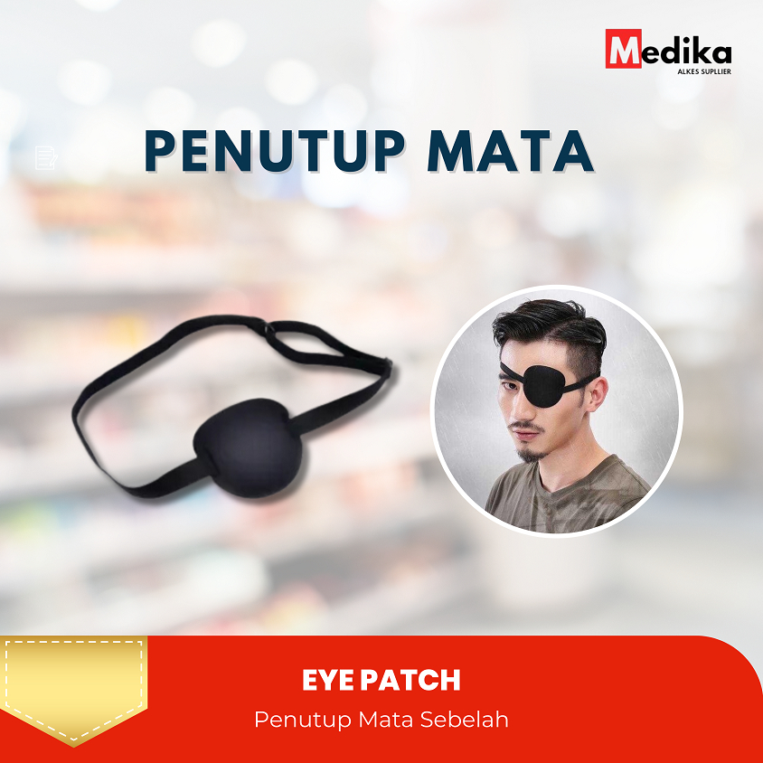 Penutup Mata Sebelah Bahan Busa