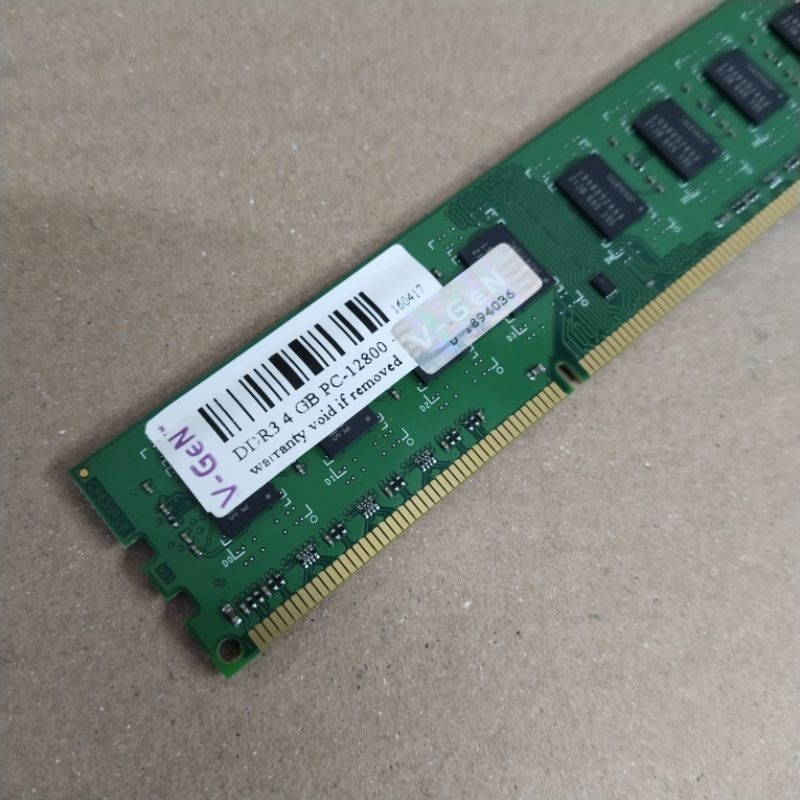 RAM VGEN 4GB DDR3 PC 12800 MURAH