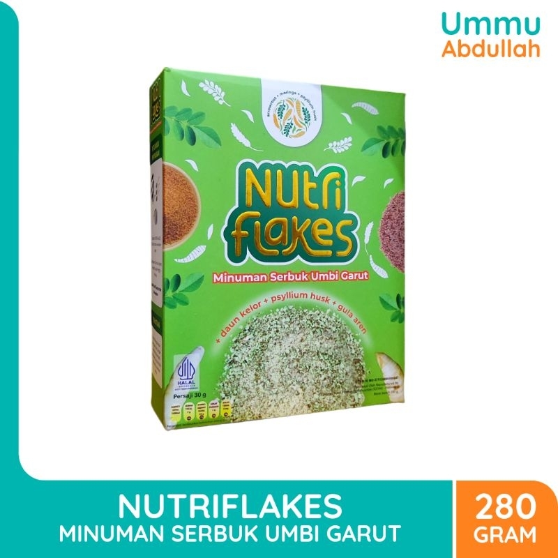 

Nutriflakes MAKASSAR EXP 2027 Sereal Umbi Atasi Asam Lambung, GERD, MAAG