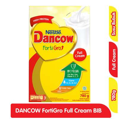 

Nestle Dancow FortiGro Susu Bubuk Instan / Cokelat / full cream 780 gram