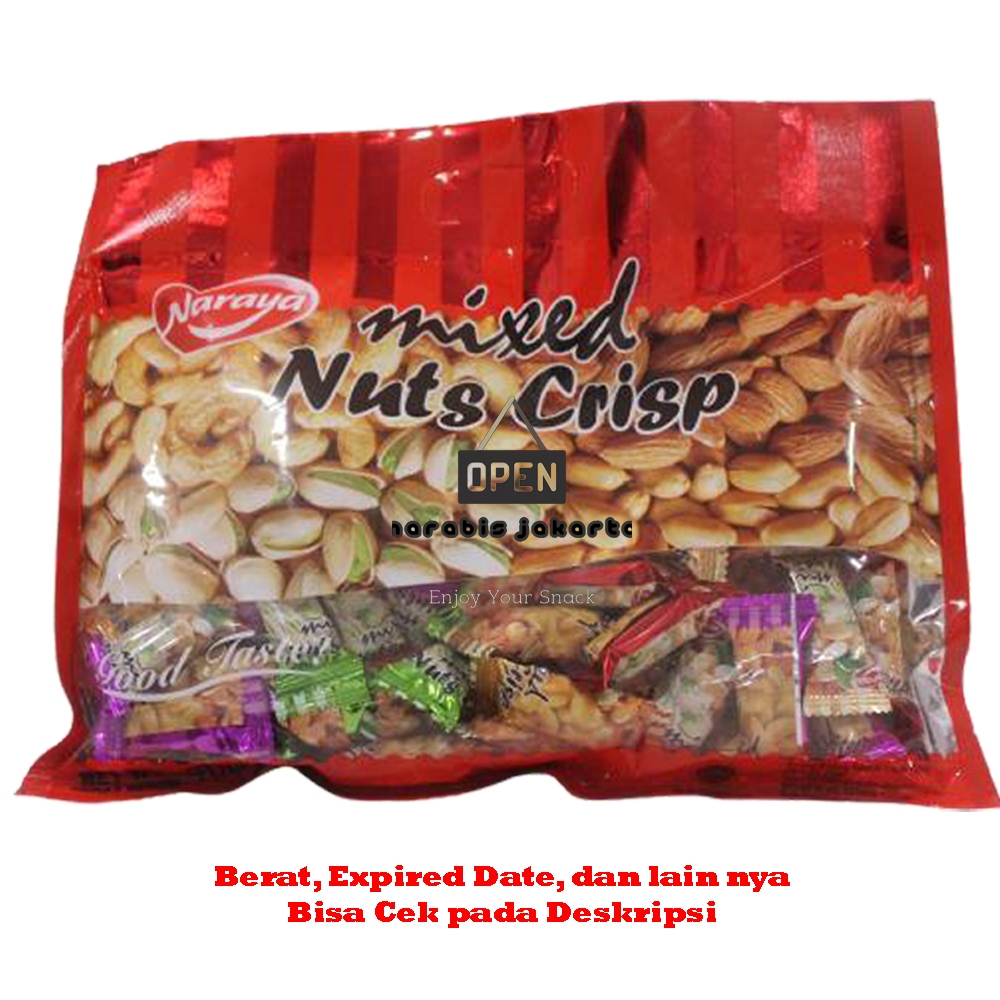 

NARAYA MIXED NUTS CRISP 400g