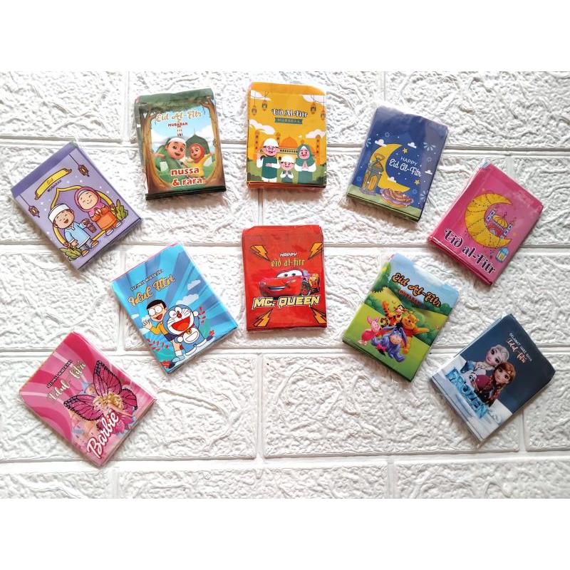 

amplop lebaran karakter angpau lebaran unik (isi 10/pack)