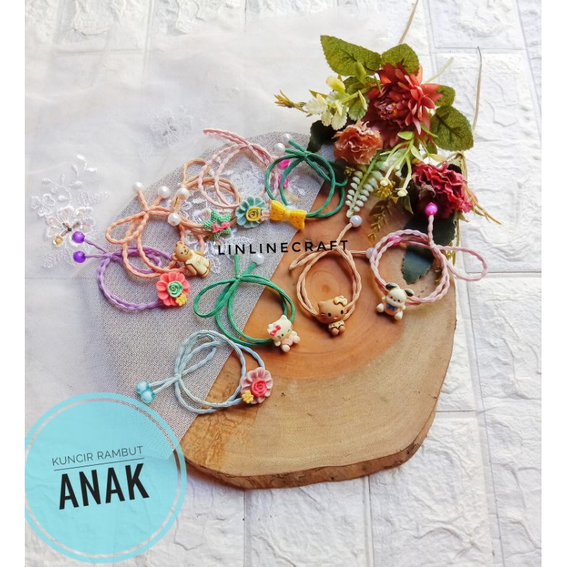 tali rambut korea/tali rambut anak
