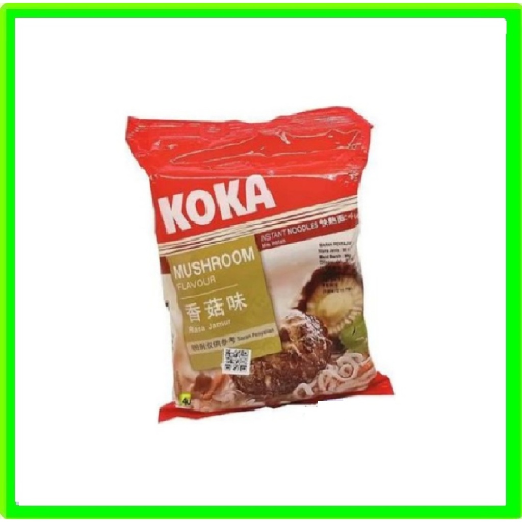 

KOKA Mushroom Instan Noodle 85gr Mie Instan Rasa Jamur 85g