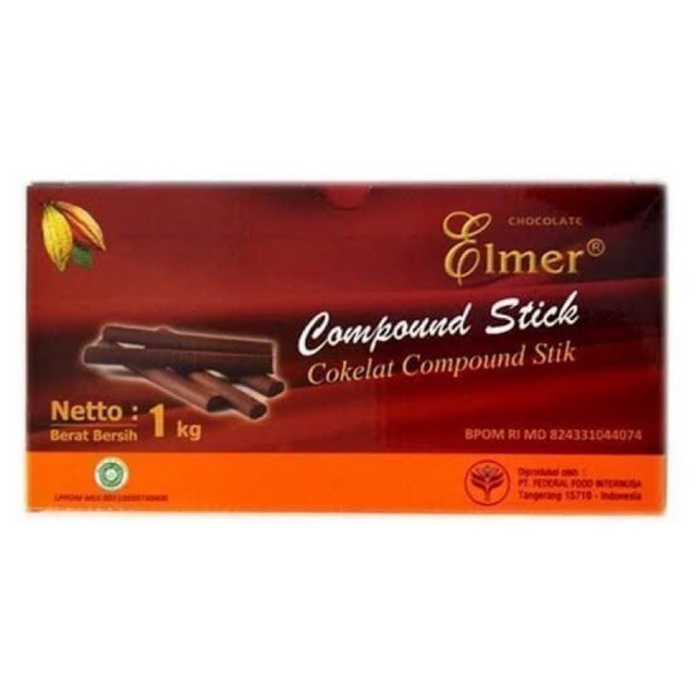 

ELMER COKLAT STIK COMPOUND KEMASAN 1KG DUS, KHUSUS OJOL INSTANT