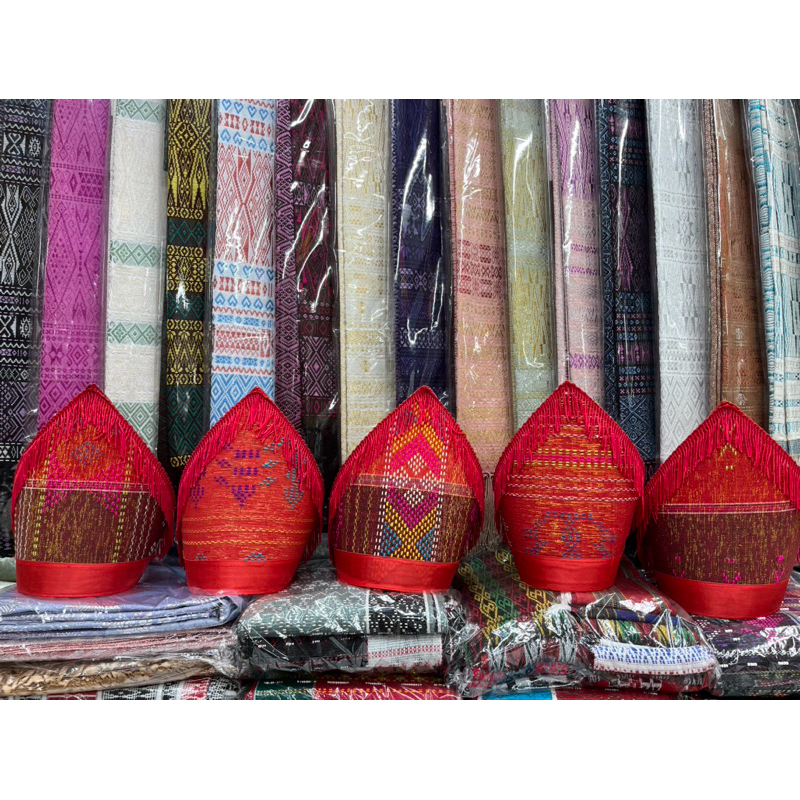 Topi Adat batak topi pria Dari Ulos Sadum