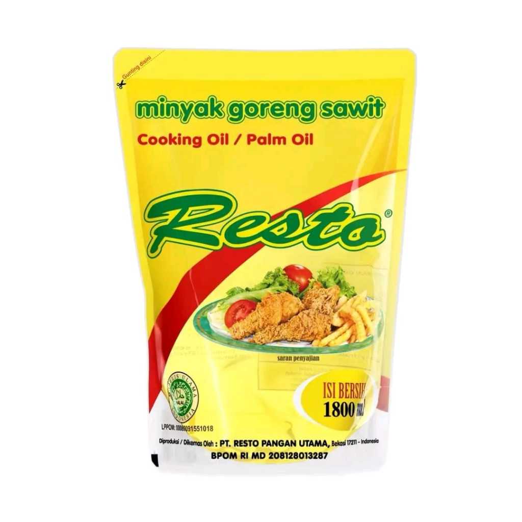 

Resto Minyak Goreng 1800L 6PCS