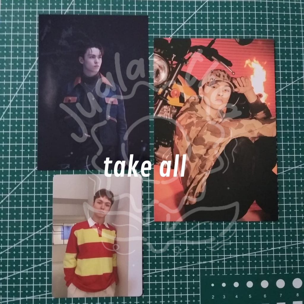 [ready] Postcard Vernon Seventeen Universal Music Japan Attacca Semicolon Official Take All