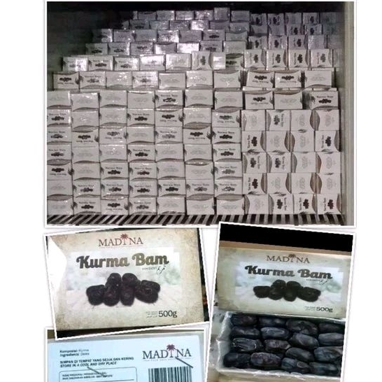 

Kurma Bam Madina 500gram