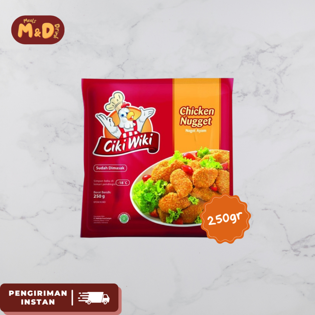 

Ciki Wiki Chicken Nugget 250gr