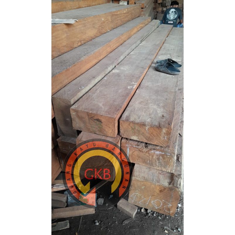 Kayu Kruing perbatang Panjang 4 Meter