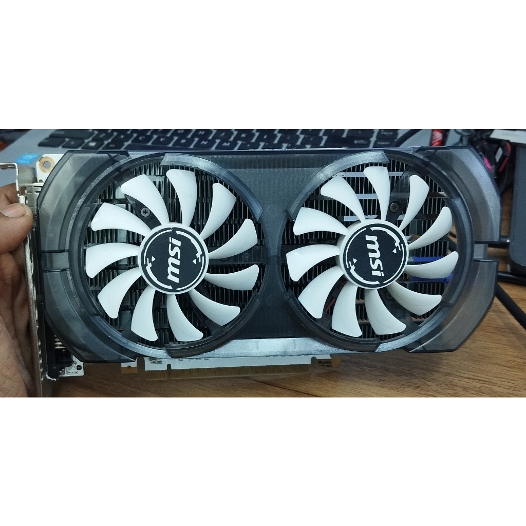 VGA MSI GTX 750ti 2GB DDR5 NO PIN POWER DUAL FAN