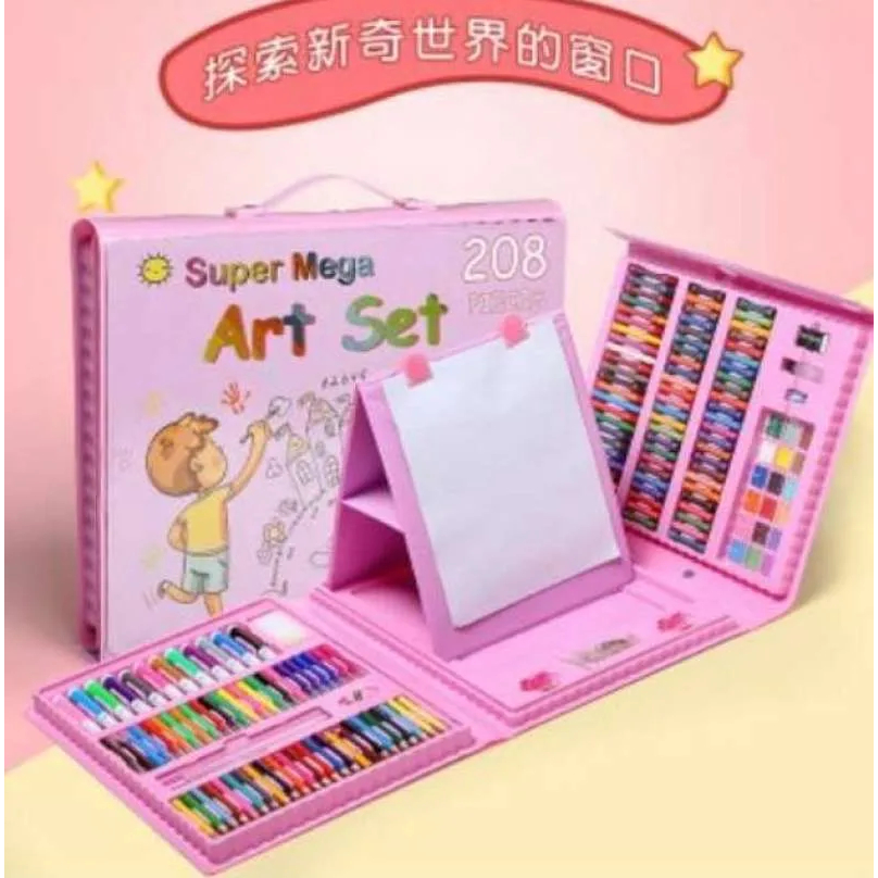 

ART Pencil Warna/Crayon 208 Pieces