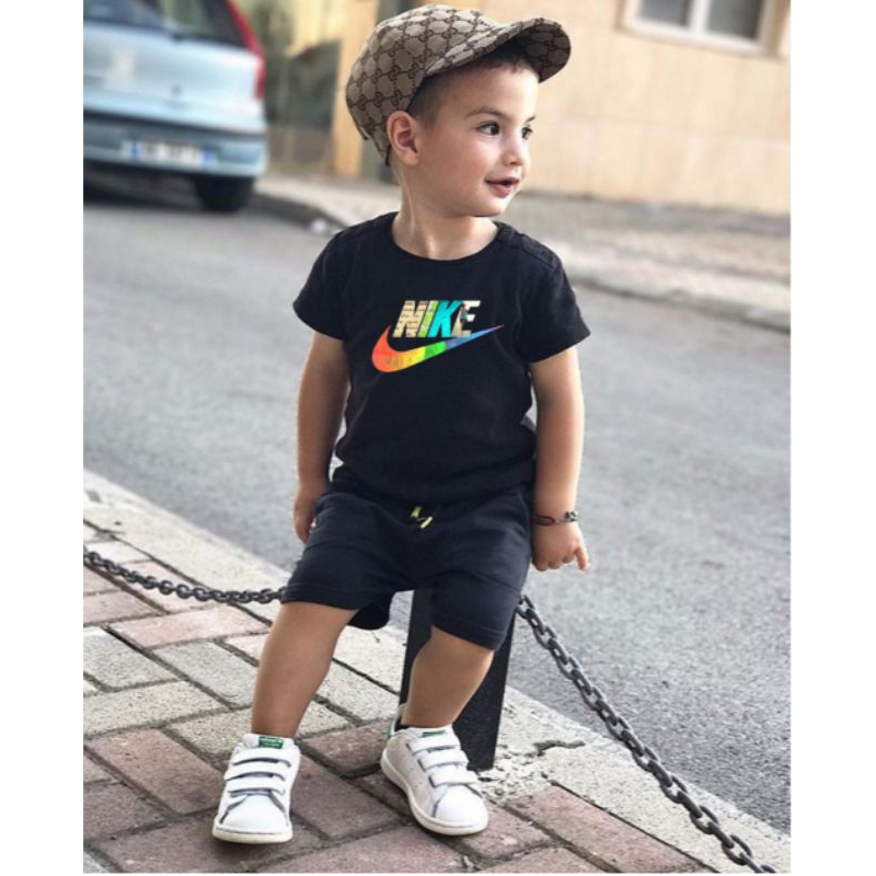 Kaos Anak laki laki NIKE/Baju Anak laki laki usia 1-8 Tahun/Bahan katun combed 30s