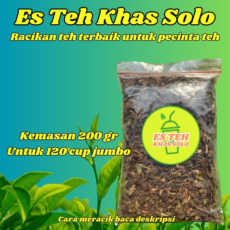 

Teh Solo viral paket racikan untuk jualan (200 gr)
