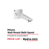 AMERICAN STANDARD Milano Wall Mount Bath Spout